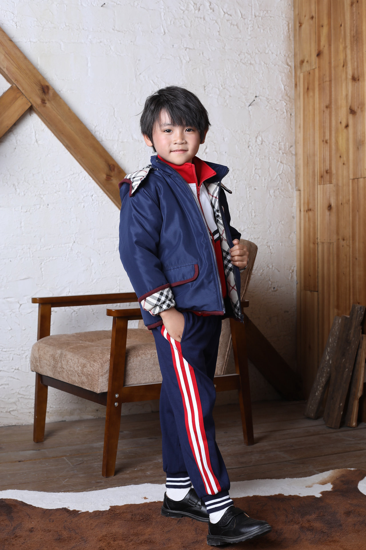 米登秋冬男童套裝