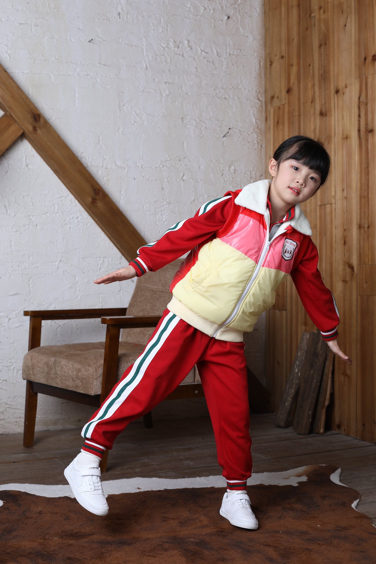 米登秋冬女童套裝